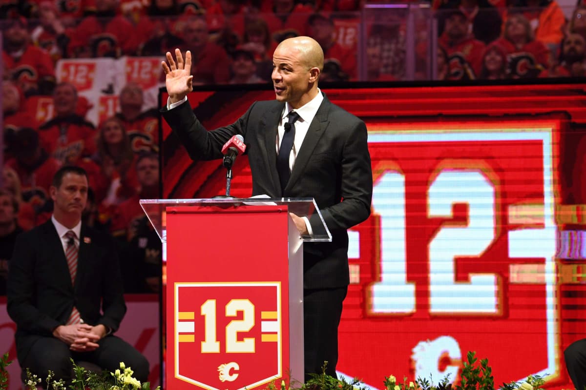 Calgary Flames former captain Jarome Iginla